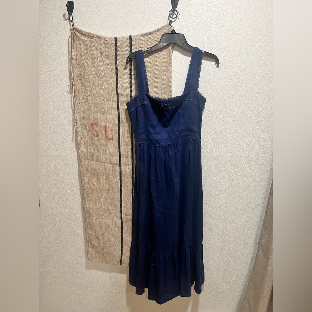 Reformation Deep Blue Maxi Dress